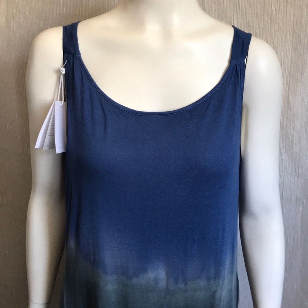 Beach Dress (Propriano colour block) tie dye - Picture 4 of 8